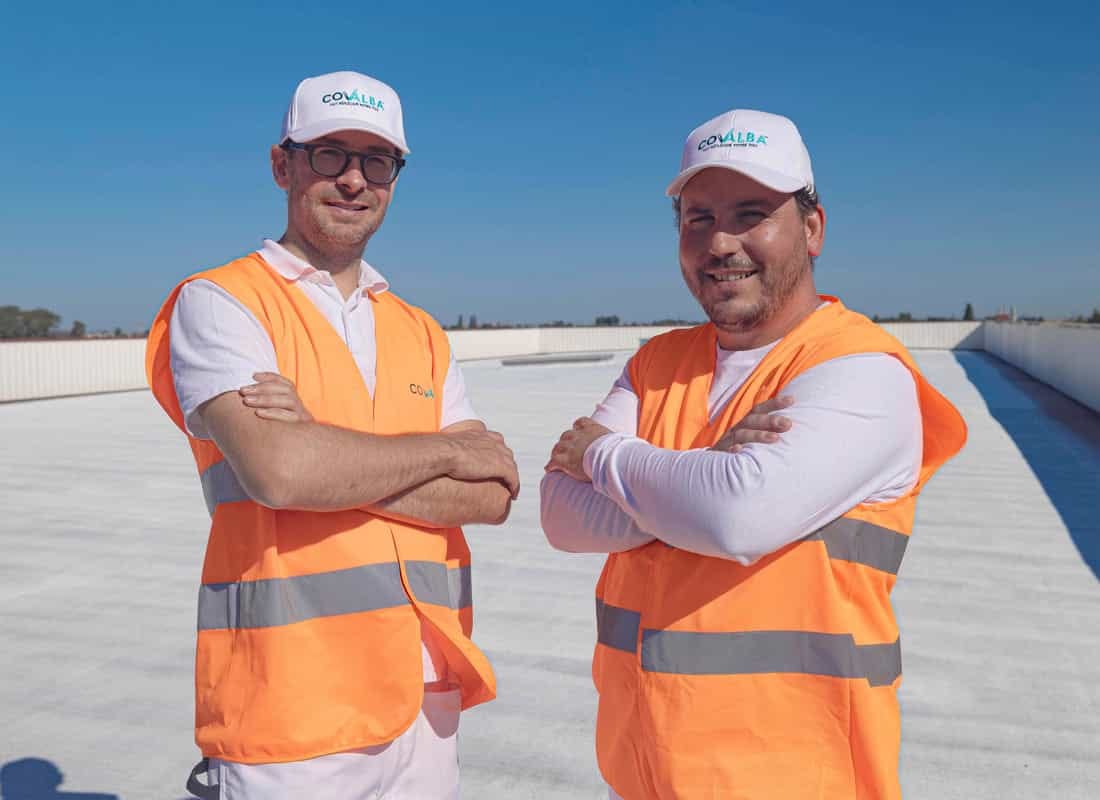 Portrait de Maxime et Bertrand, fondateurs de Covalba